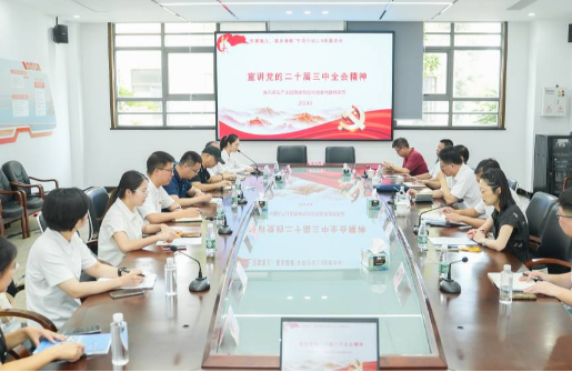 黨建強(qiáng)企、基金強(qiáng)鏈2.0 | 嘉興港區(qū)產(chǎn)業(yè)園功能型綜合黨委開展學(xué)習(xí)貫徹黨的二十屆三中全會(huì)精神主題黨日活動(dòng)